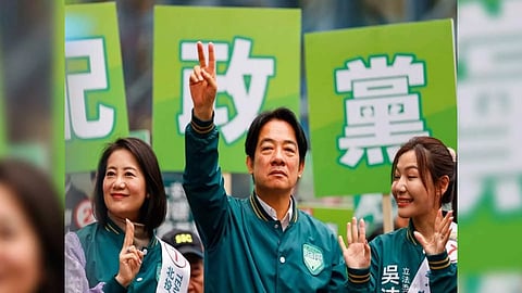 Taiwan presidential candidate Lai Ching-te (Reuters)