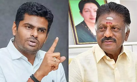 K Annamalai; O Panneerselvam