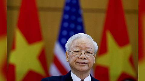 Vietnam's Communist Party General Secretary Nguyen Phu Trong (Photo/Reuters)