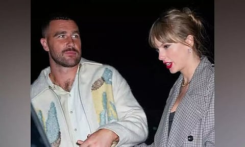 Taylor Swift and Travis Kelce (ANI)