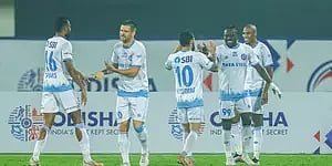 Kalinga Super Cup: Jamshedpur FC win a vacillating contest to enter semi-finals
