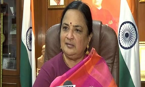 JNU Vice-Chancellor Santishree Dhulipudi Pandit (ANI)