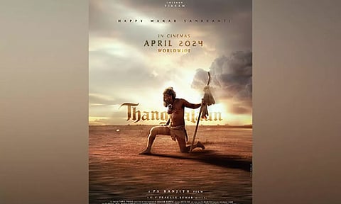 Poster of Thangalaan. (Instagram)