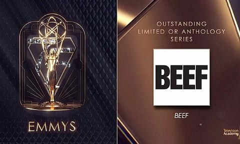 ‘Beef’ wins Oustanding Limited Series award. (X/Television Academy)