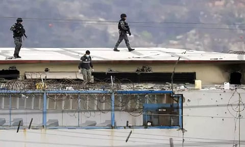 Ecuadorian jail. (AP)