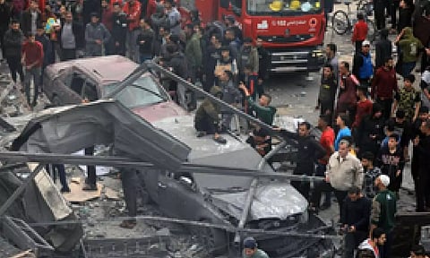 Visuals from the spot (IANS)