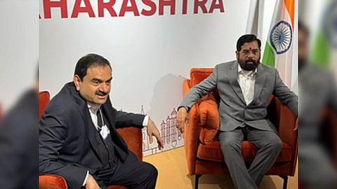 Gautam Adani and Chief Minister Eknath Shinde (Photo/IANS)