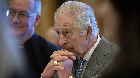 Britain’s King Charles III (AP)