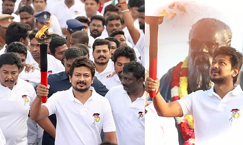 DMK youth wing leader and Tamil Nadu Sports Minister Udhayanidhi Stalin. (Photo credit: Hemanathan M)