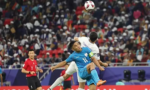 India lost to Uzbekistan in AFC Asian Cup 2024 (Photo: AIFF)
