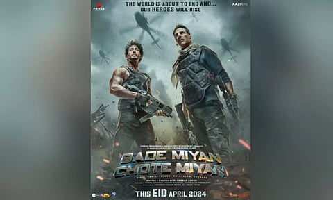 Akshay, Tiger 'rise' in power-packed new poster of 'Bade Miyan Chote Miyan'