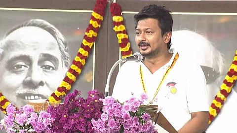 State sports minister and DMK youth wing secretary Udhayanidhi Stalin