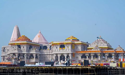 Ram temple in Ayodhya (PTI)