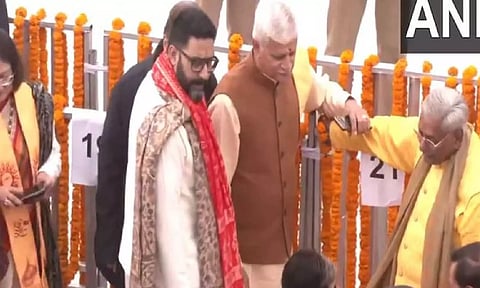 Abhishek Bachchan, Amitabh Bachchan (ANI)