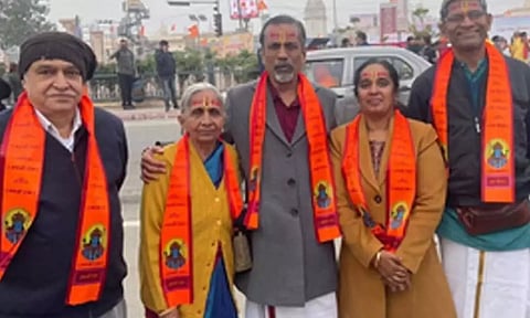 Tech CEOs at Ram temple (X)