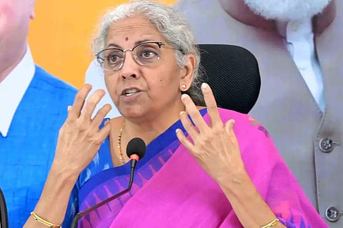 Senior BJP leader and Union Finance Minister Nirmala Sitharaman&nbsp;