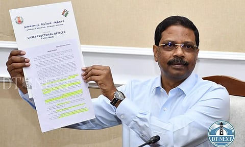 Chief Electoral Officer Satyabrata Sahoo (Photo: Justin George)