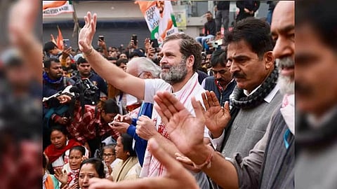 Rahul Gandhi’s 'Bharat Jodo Nyay Yatra' (PTI)&nbsp;