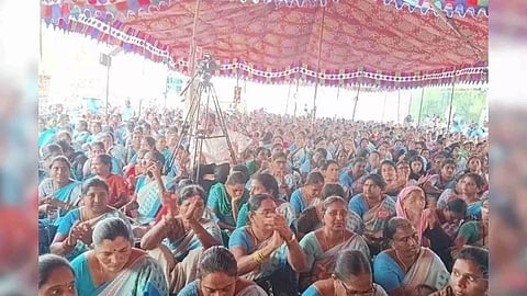 Anganwadi Workers in Andhra Pradesh (IANS)