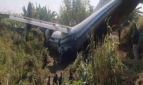 As per the received information, the army plane crashed while landing. (IANS)