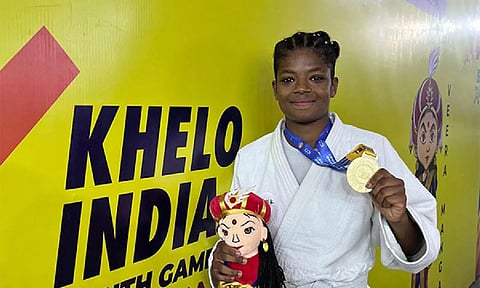 Khelo India Youth Games gold medallist Shahin Darjada