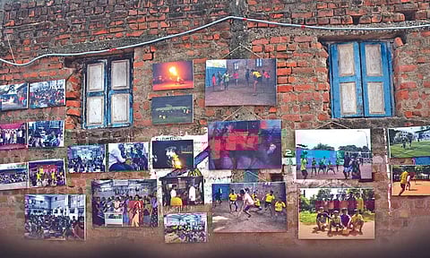 Some of the exhibited photographs (Photos: Agathesh)