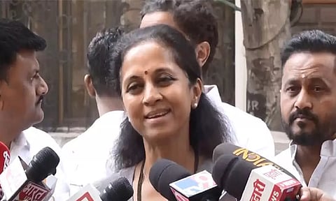 NCP (SP) leader Supriya Sule (ANI)&nbsp;