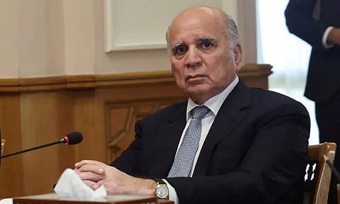 Iraqi Foreign Minister Fuad Hussein attends a trilateral meeting with counterparts of Egypt and Jordan. (Photo: Reuters)