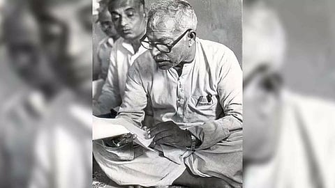 &nbsp;Socialist leader Karpoori Thakur (IANS)