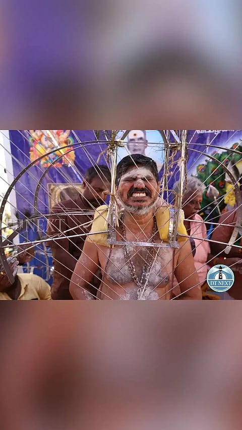 On the occasion of Thai Poosam thousands of Devotees gather & perform sacred rituals at the Vadapalani Murugan Temple.