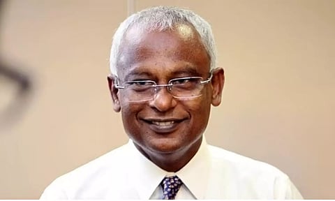 Former President of Maldives Ibrahim (Reuters)