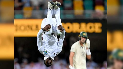 Alzarri Joseph celebration (Photo: cricket.com.au)