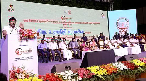Udhayanidhi Stalin on Friday inaugurated the TN - Beat expo for Scheduled Castes and Tribes entrepreneurs
