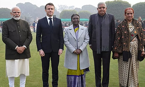 Picture from President's in-house reception at Rashtrapati Bhavan. (Photo/President of India)