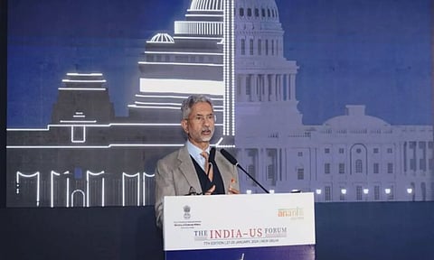 External Affairs Minister S Jaishankar speaks at 7th India-US Forum (ANI)