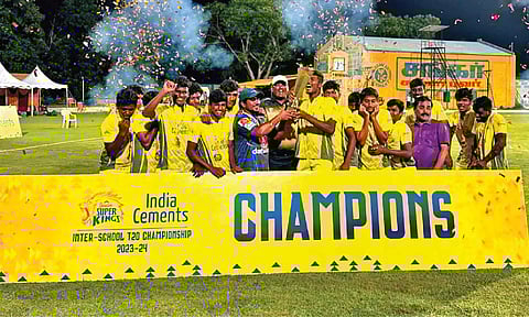 Jeppiaar MHSS Chennai emerges as champion of Junior Super Kings