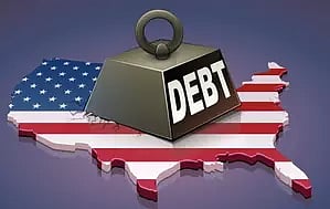 US debt stands at a staggering $34 trillion