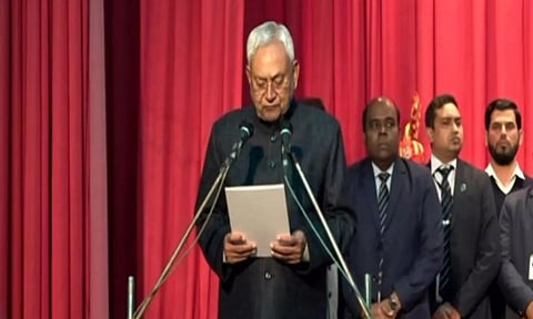 Janata Dal-United (JD(U) chief Nitish Kumar (ANI)