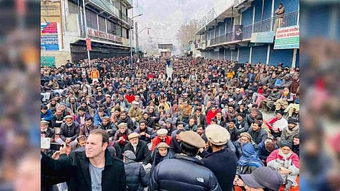 Demonstrations in Gilgit-Baltistan. (Photo: X//@harf_e_nagufta)