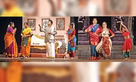 Stills from Kamalakshi, during its premiere