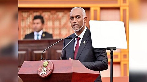 &nbsp;Maldives President Mohamed Muizzu (Reuters)