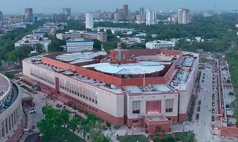 Parliament of India. (PTI)