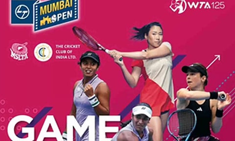 WTA Mumbai Open Poster (X)