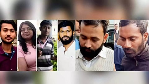 Six accused in the December 13, 2023 Parliament security breach case (Photo/IANS)