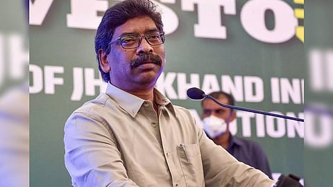 JMM leader Hemant Soren&nbsp;