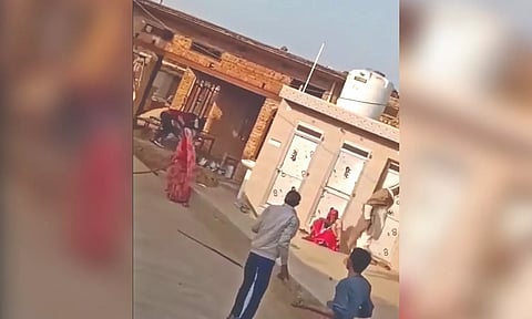 Screengrab of the viral video