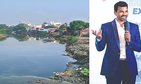 River Cooum; Jaya Shakthi Kannan