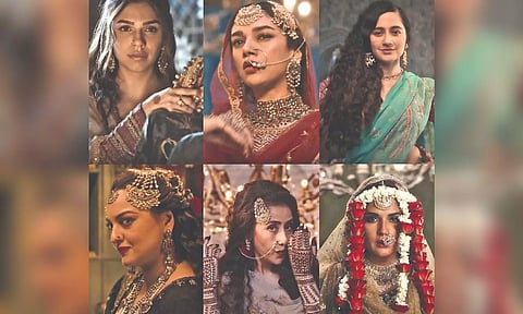 Screengrab of actors from the first-look video