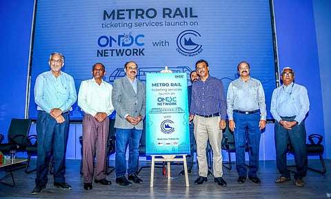 Chennai Metro introduces Metro Ticketing in ONDC Network. (X/@cmrlofficial)