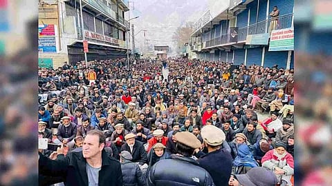 Demonstrations in Gilgit-Baltistan (Source: X/@harf_e_nagufta)